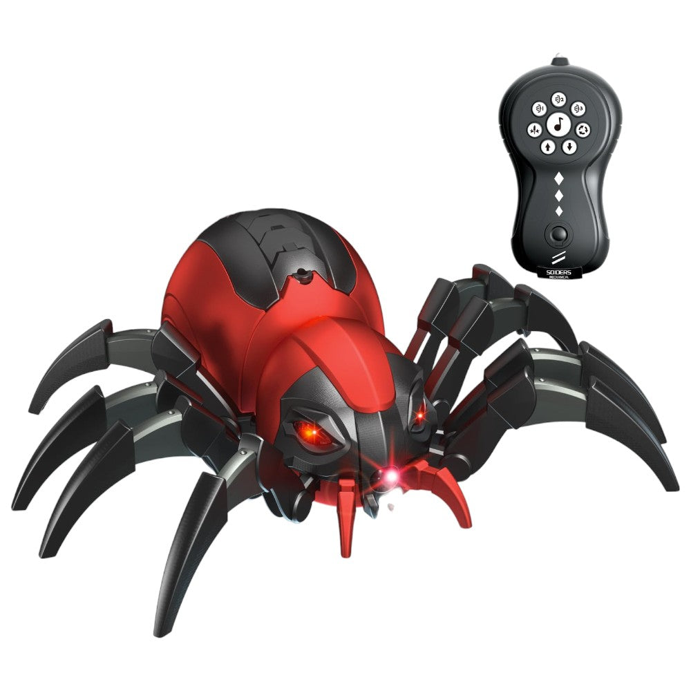 Remote Control Spider Toy with LED, Sounds & Moving Legs