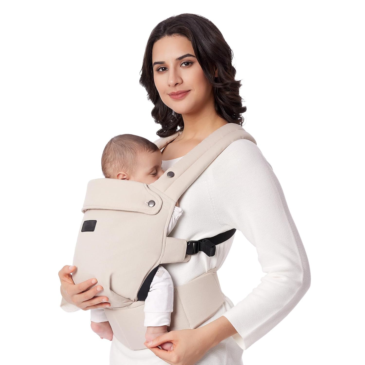 Ergonomic Baby Carrier, Lightweight, Breathable, for 7-44 lbs Infants