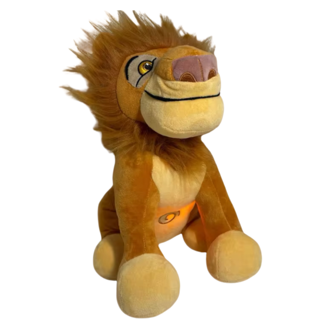 Breathing Plush Toy, Interactive Light, Music and 4 Speed Rhythm Modes