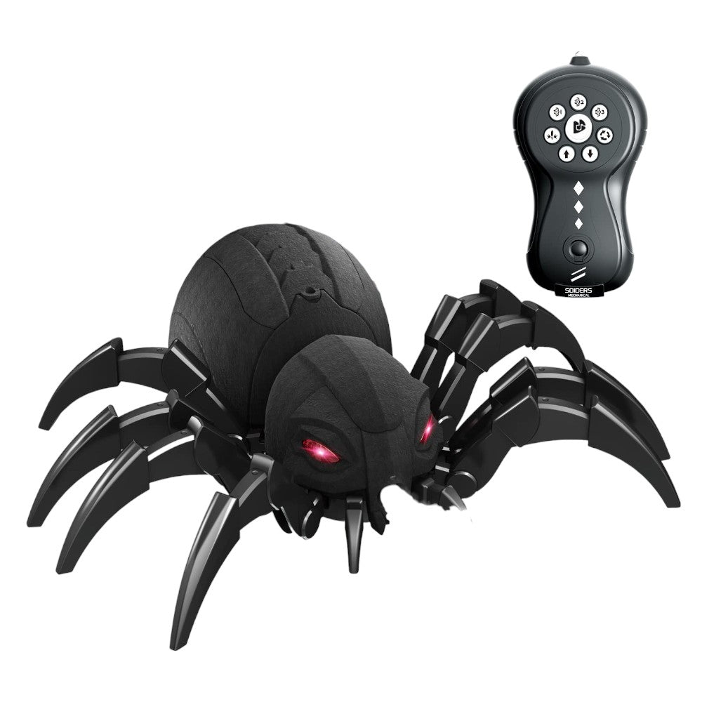Remote Control Spider Toy with LED, Sounds & Moving Legs
