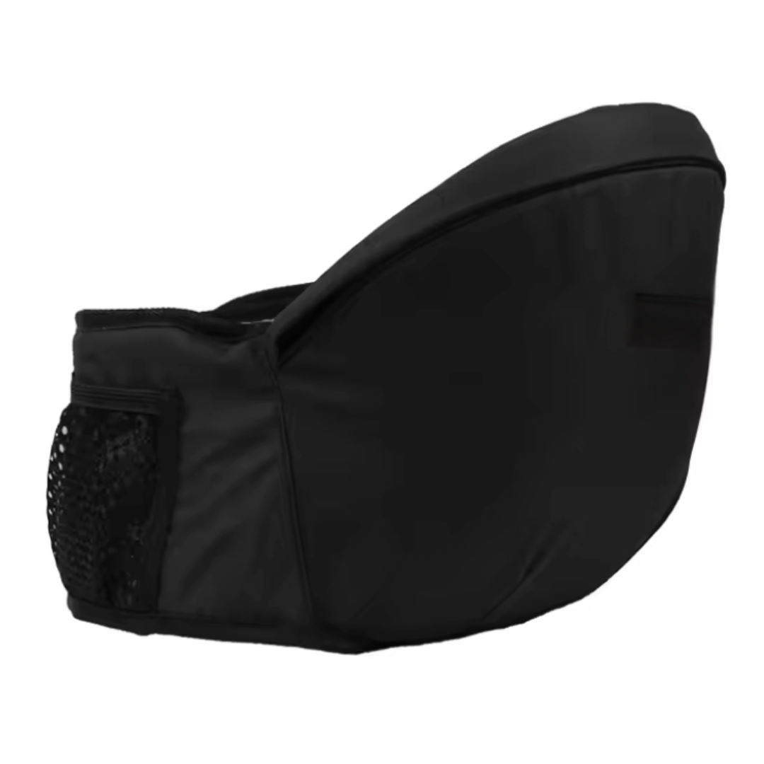 Adjustable Hipseat Baby Carrier with 30° Seat Tilt and Mesh Pocket