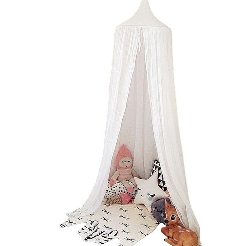 9ft Baby Canopy in Chiffon Cotton, Hanging Tent for Bedroom Nursery