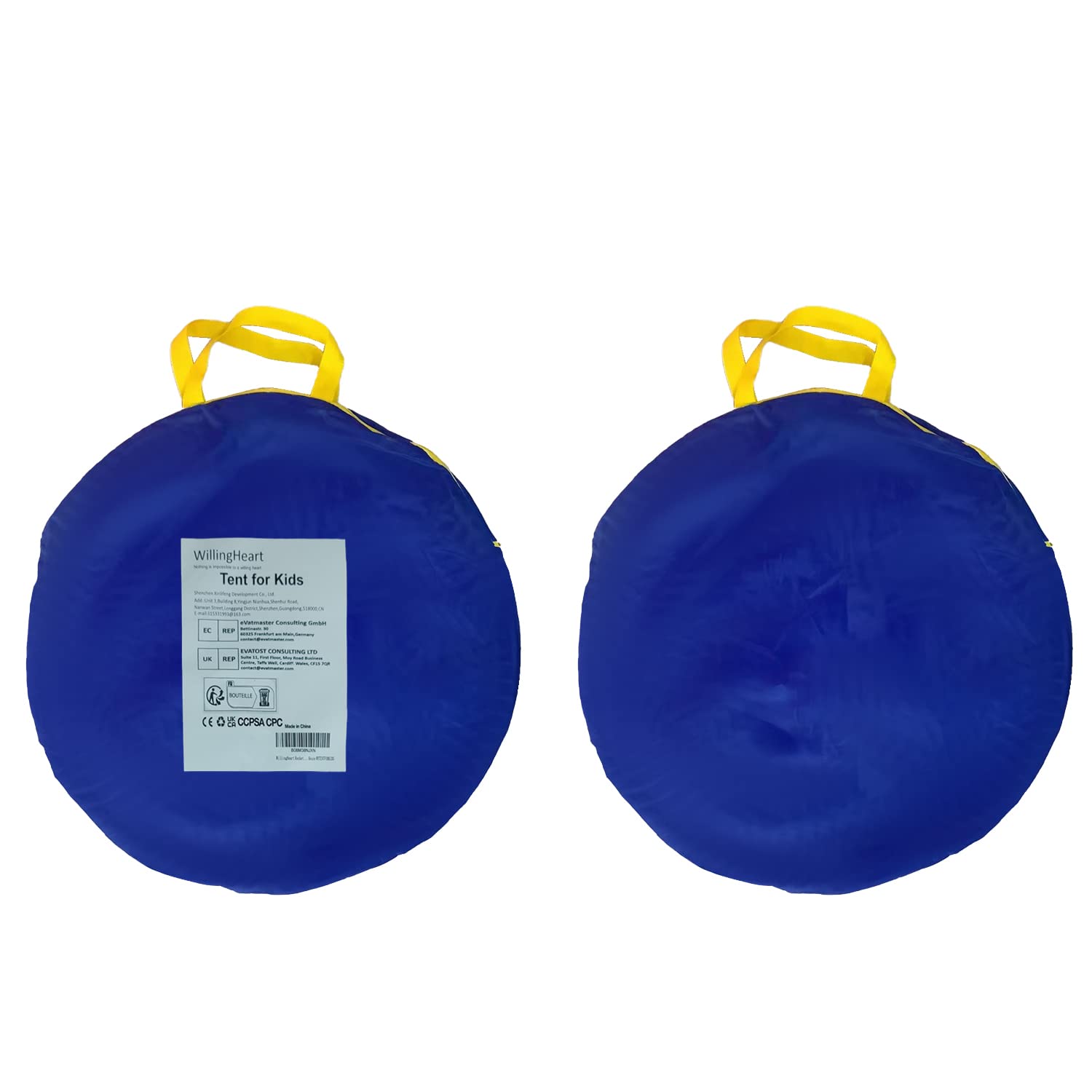 Foldable Rocket-Themed Kids Tent Playhouse for Indoor & Outdoor