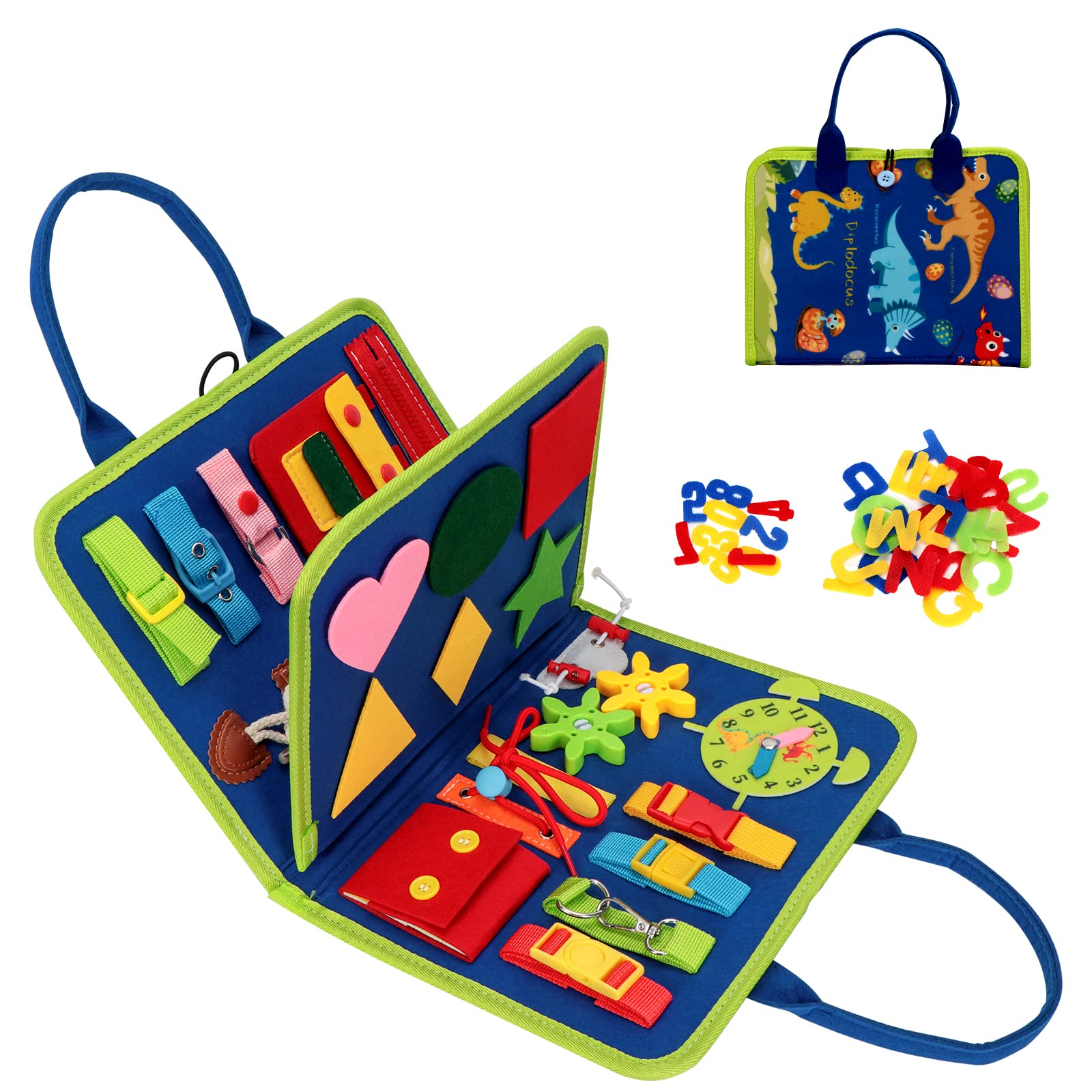 Sensory Learning Board Motor Skills Activity Multiple Games