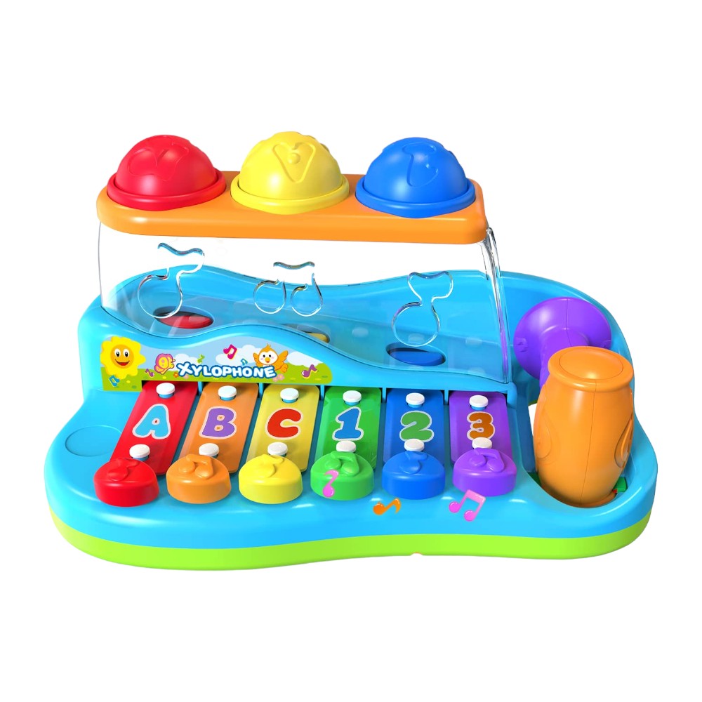 Baby Musical Toy – Light-Up Xylophone & Keyboard for Toddlers