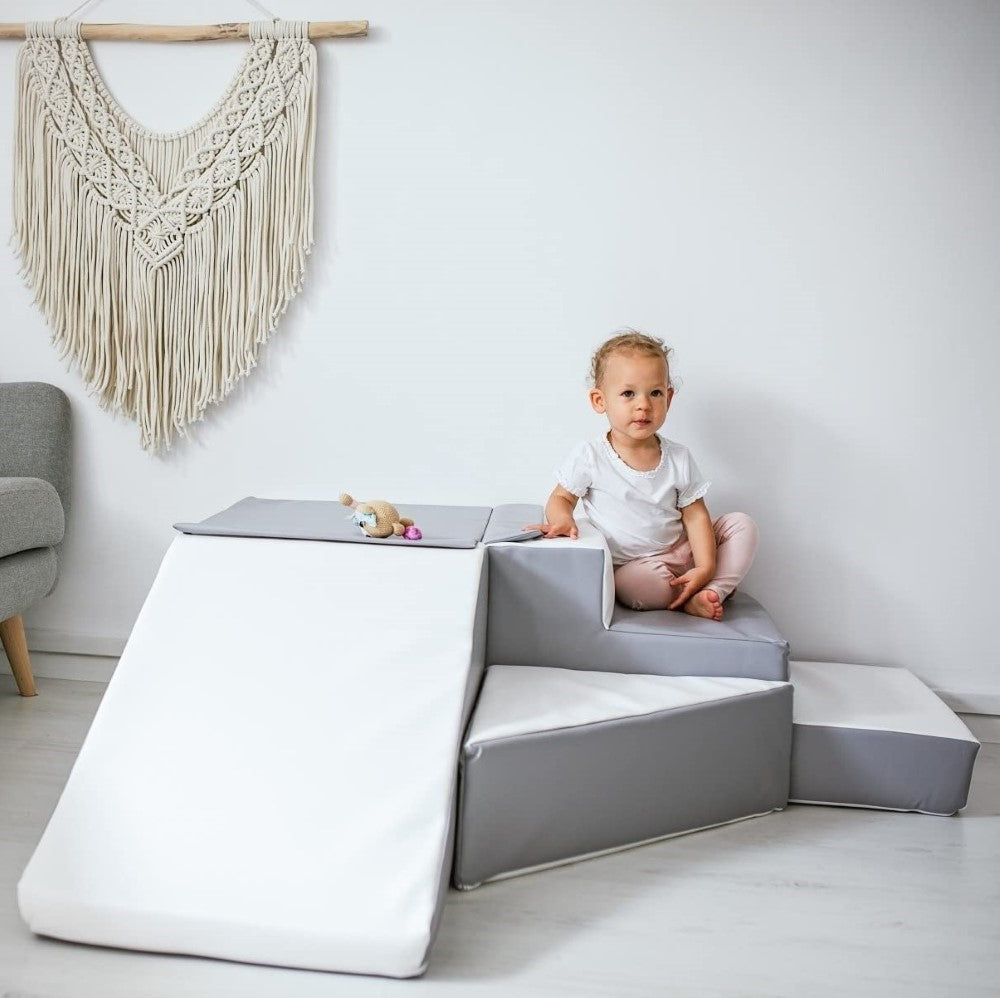 4 Foam Play Block Set Soft, Stackable, and Durable for Kids