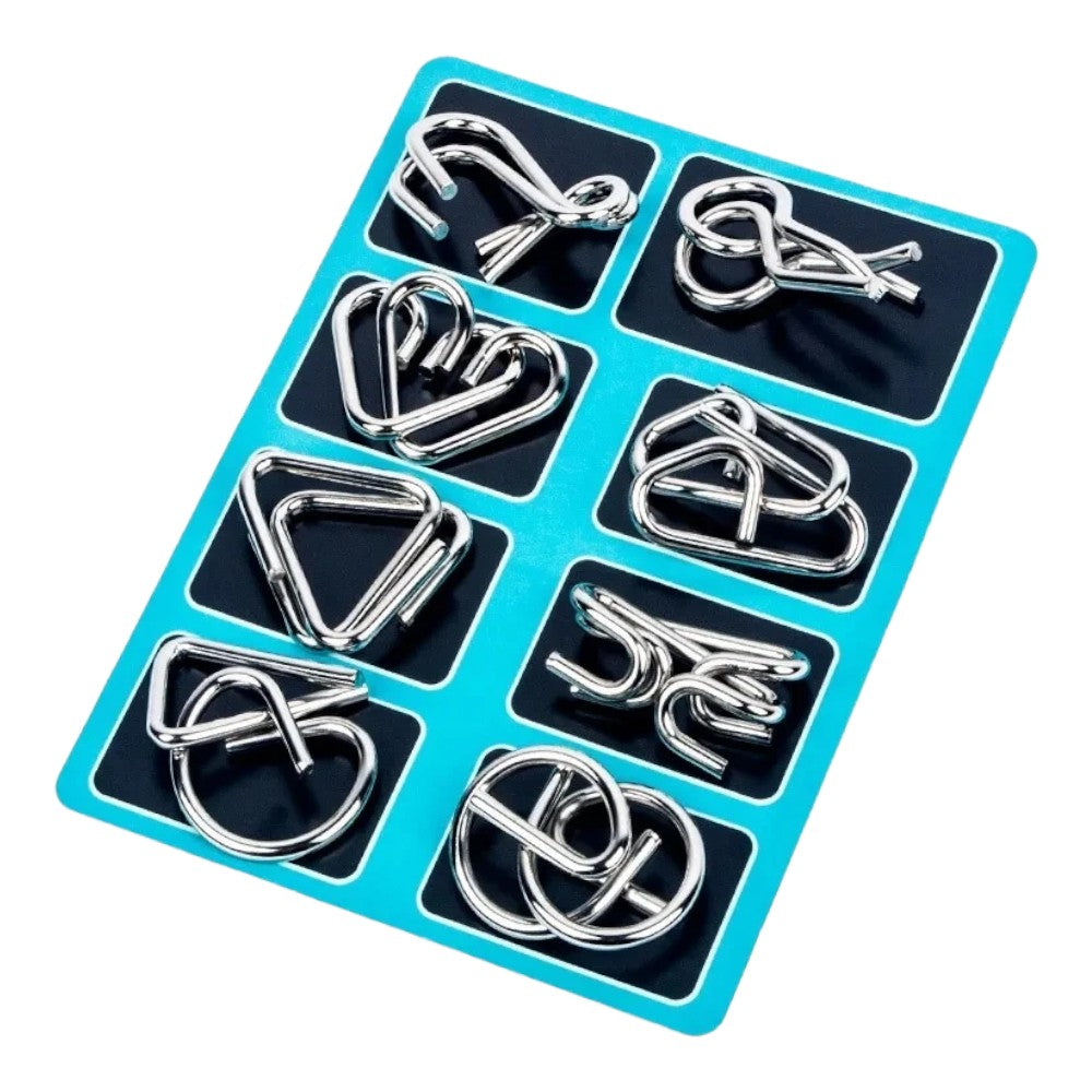 Metal Wire Puzzle Set Teasers & Magic Rings