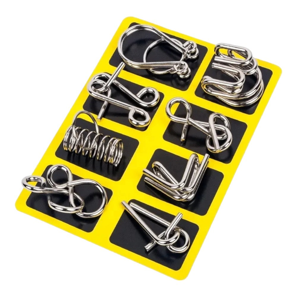 Metal Wire Puzzle Set Teasers & Magic Rings