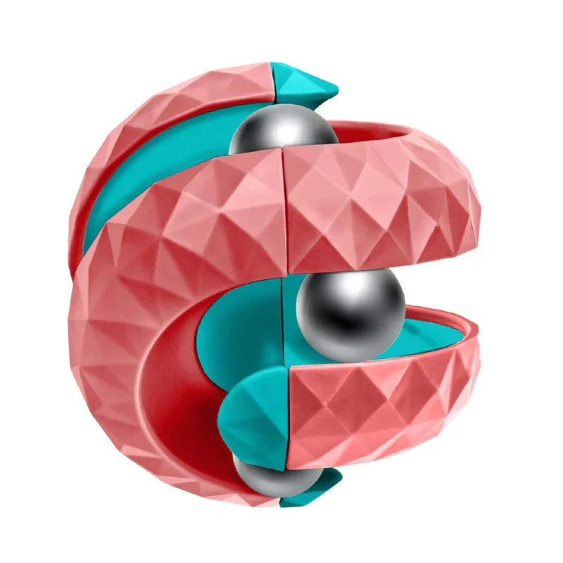 Rotating Sphere Fidget Cube for Kids - Anxiety Relief & Focus