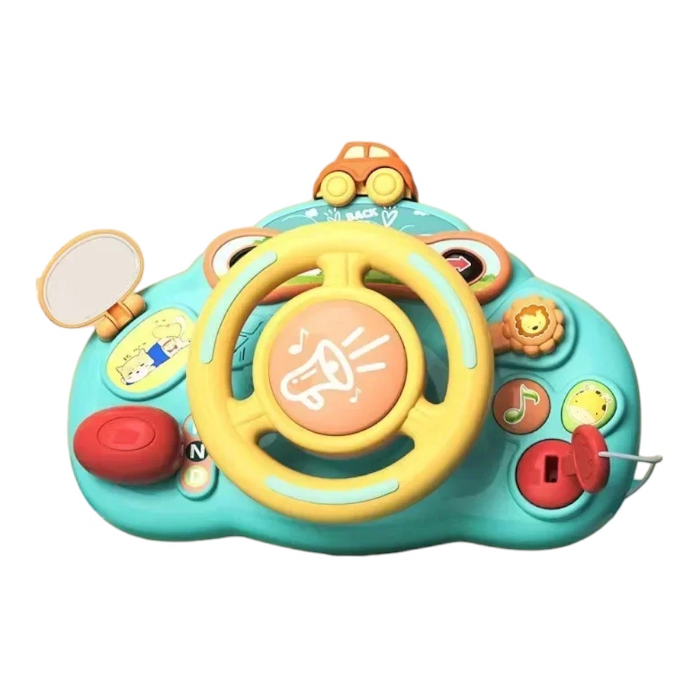 Interactive Toddler Steering Toy with Lights & Sounds