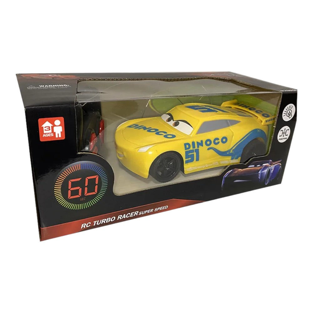 Remote Control Lightning McQueen Car, Electric, LED Lights, 1/20 Scale