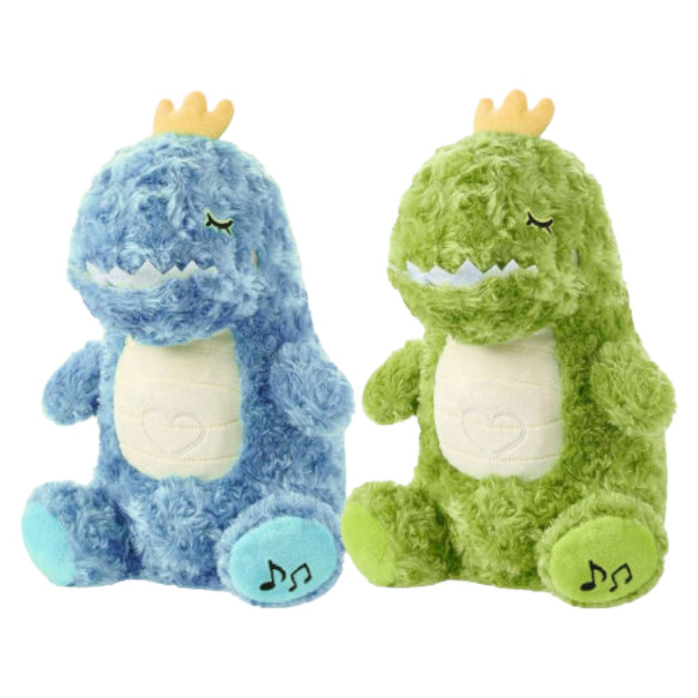 Breathing Dinosaur Night Light Plush Soothing Music & Soft Cuddly Toy