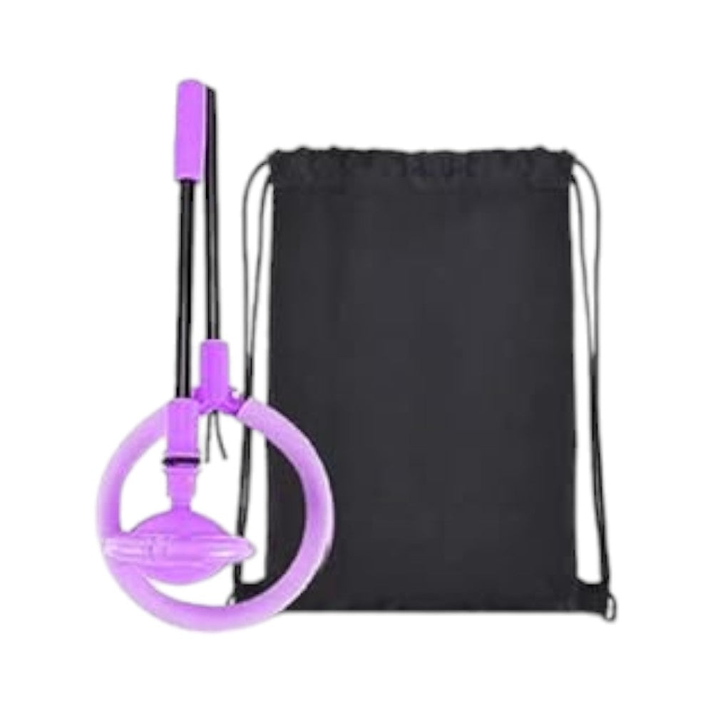 LED Ankle Skip Ball – Foldable Fitness Toy for Kids & Adults