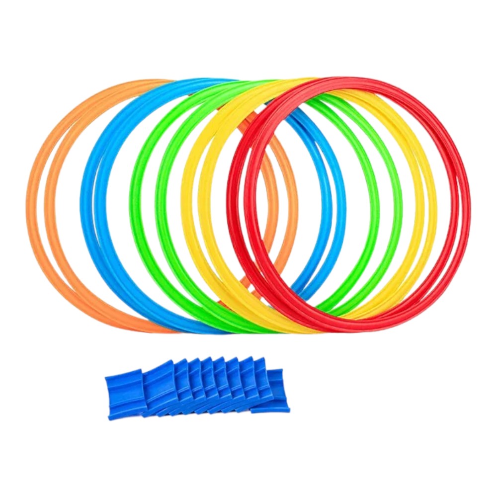 Modular Interlocking Hoops/Boomerang for Custom Play