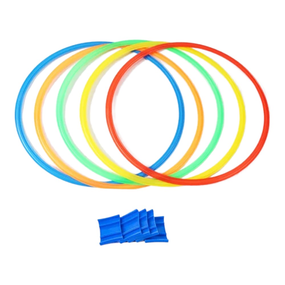 Modular Interlocking Hoops/Boomerang for Custom Play