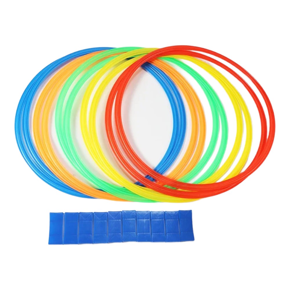 Modular Interlocking Hoops/Boomerang for Custom Play