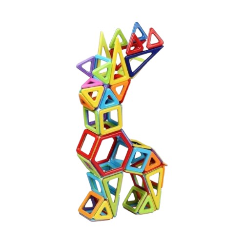 100-Piece Magnetic Building Set for Kids