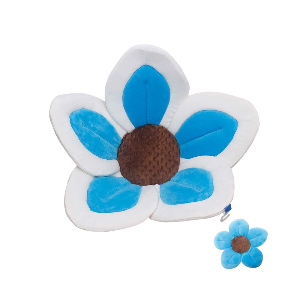 Baby Bath Flower Cushion Insert with Mini Scrub Toy