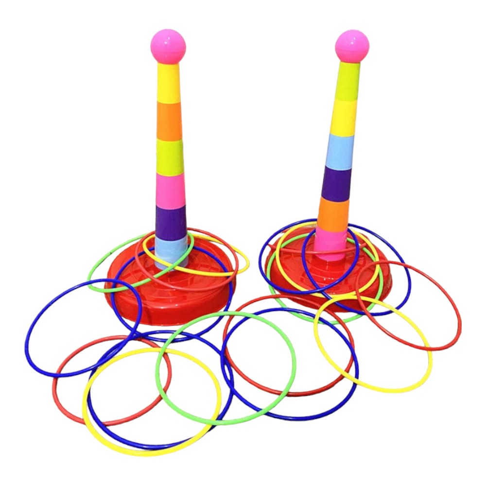 Advanced Stacking Ring Toss System Targeted Coordination Training