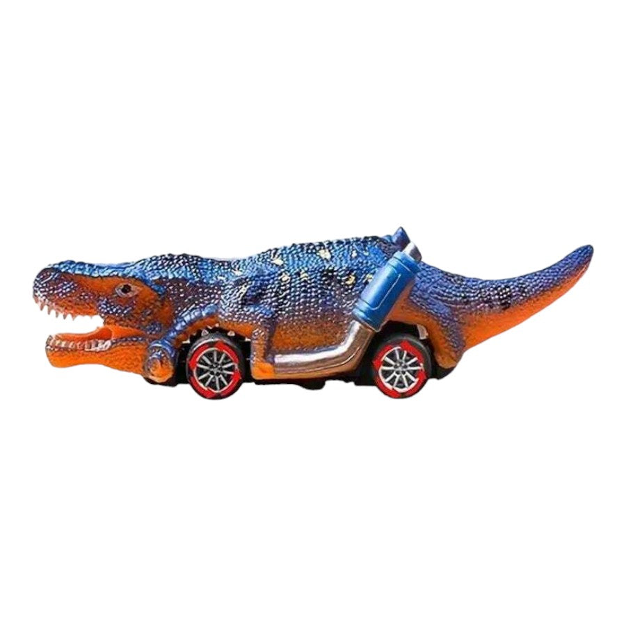 Dinosaur Pull Back Trucks 6 Pack Toy Cars for Kids Ages 3-5