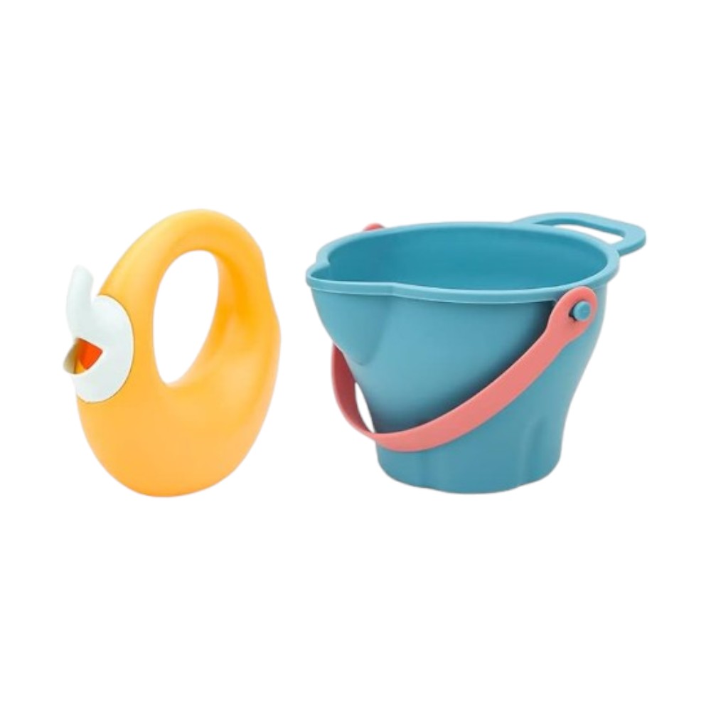 17-Piece Kids Beach Toy Includes Bucket, Sand Molds, and Tools