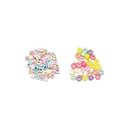 2400pcs Colorful Loom Bands Kit with Charms, Beads, Clips & Organizer