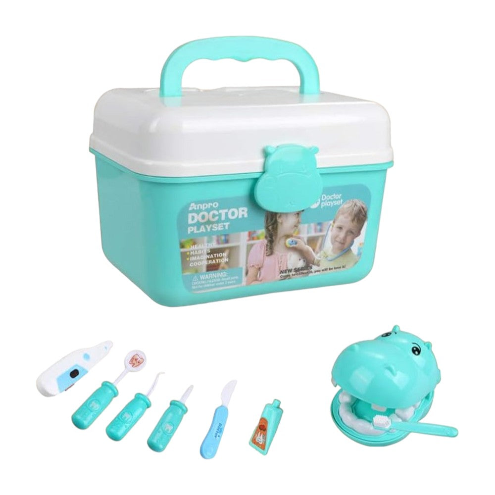 Kids Doctor Kit, Stethoscope & Role Play Set, Blue & Pink