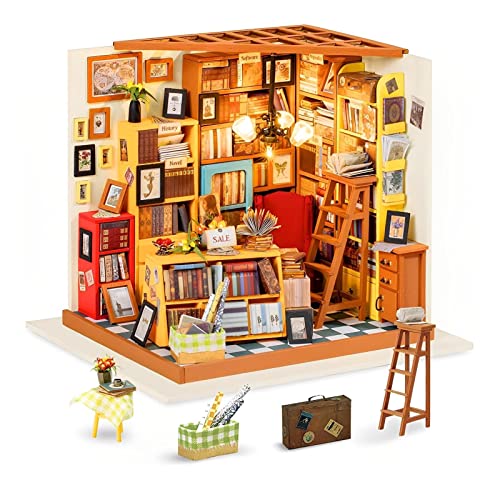 Miniature house Kit with Furniture DIY Gift for Adults and Kids