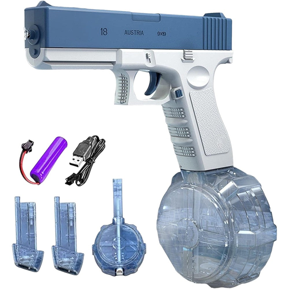 Automatic Water Gun for Kids, 32-Foot Range, 434cc Capacity