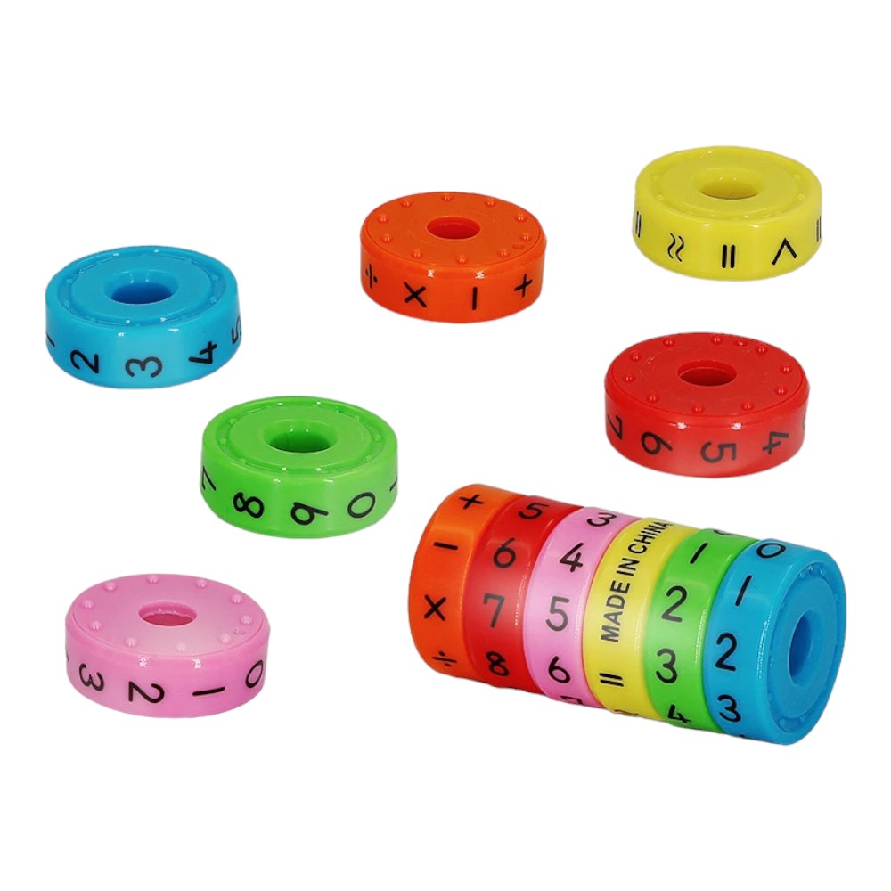 Magnetic Math Sticks for Hands-On Learning and Easy Organization