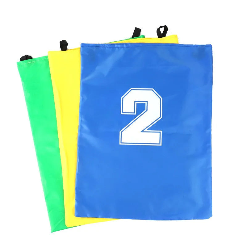 Jumping Sack Race Set 4 Pack 20x28in with Handles for Outdoor Games