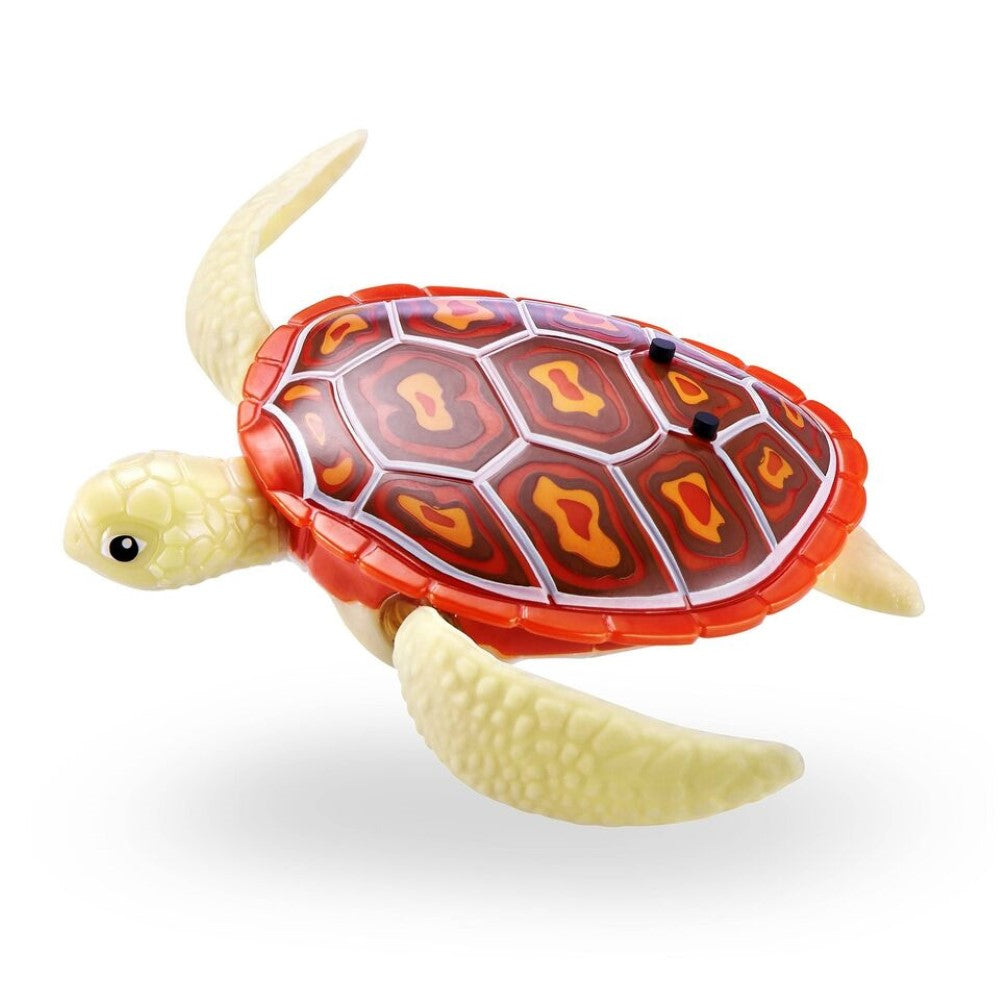Robotic Swimming Turtles Dual Set in Orange & Blue or Green & Pink