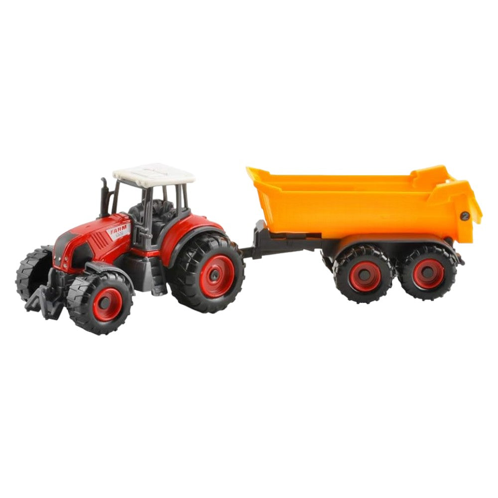 Farm Toy Set 6 Agricultural Vehicles, Trailers & Equipment for Kids