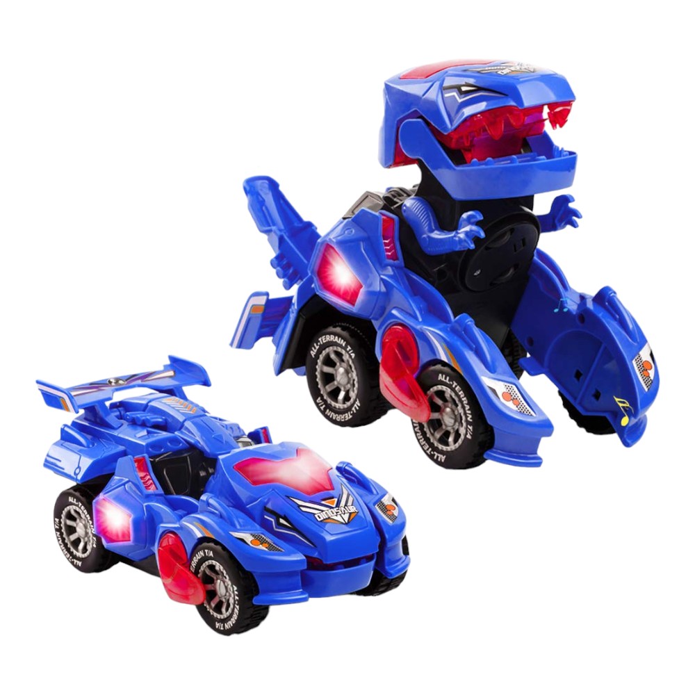 Dinosaur Car That Transforms Equipped With LED Lights