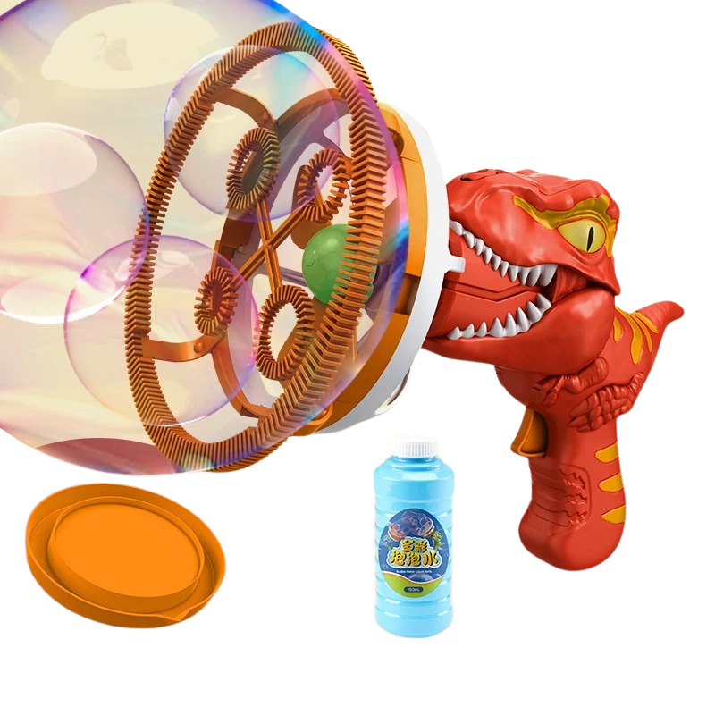 Dinosaur Bubble Blaster for Kids, 1000 Bubbles per Minute Lightweight