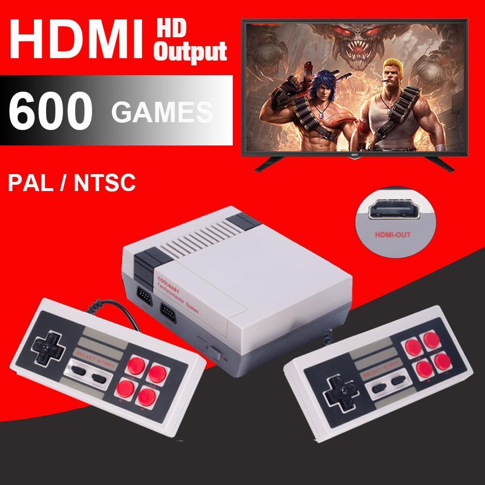Retro Mini Game Console with HDMI/AV Output 500 to 620 Built-In Games