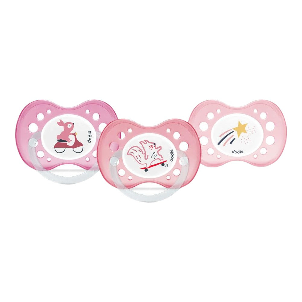 3-Pack Anatomic Pacifier Set 18M+ with Ventilated Shields