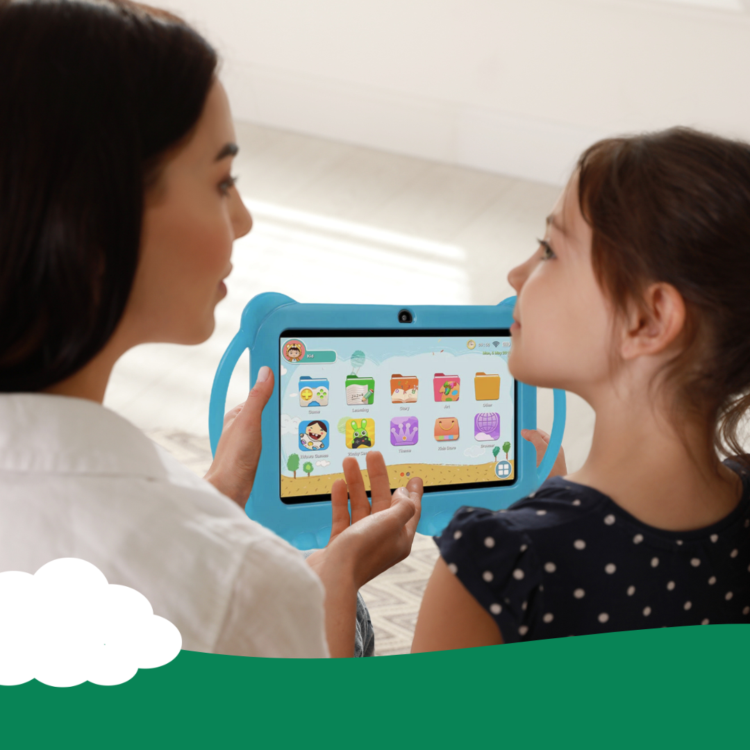 Kids' Learning Tablet with Parental Controls - 7-Inch Android Device for Toddlers
