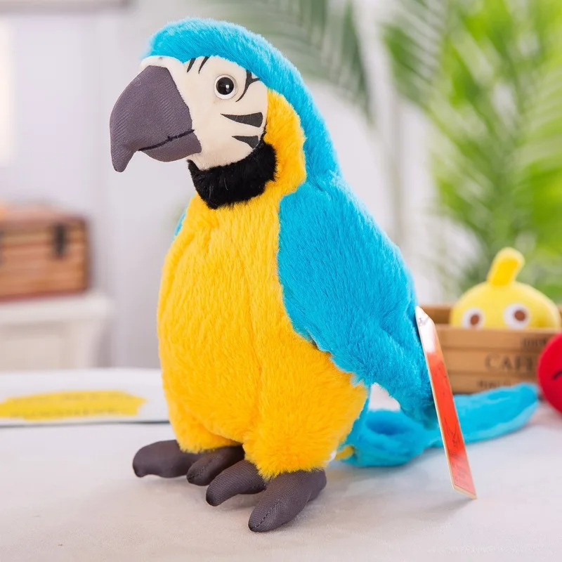 Interactive Parrot Toy Mimics Voices and Boosts Early Speech Skills