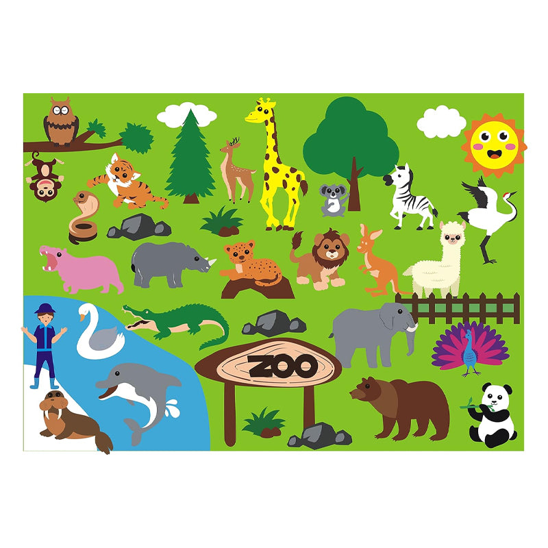 Storyboard Set for Kids, Farm-Themed DIY Reusable Board Activity