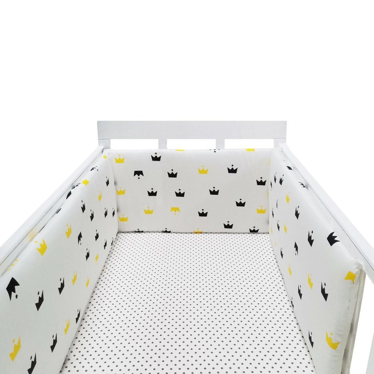 Breathable Baby Crib Padded Bumper – Mesh Cot Liner for Standard Cribs