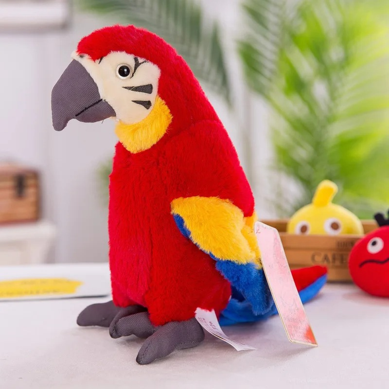 Interactive Parrot Toy Mimics Voices and Boosts Early Speech Skills