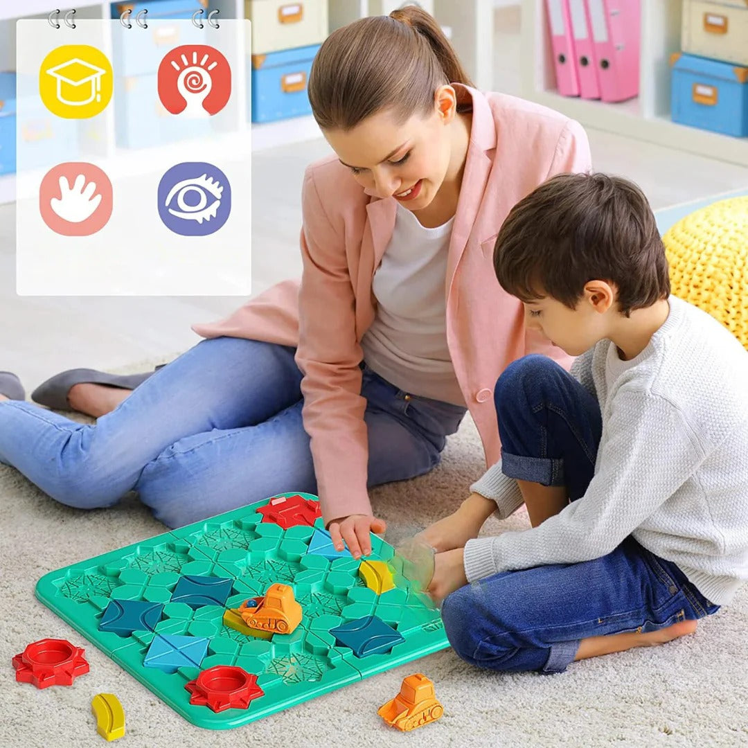 Street Puzzle Toy With 118 Challenges for Logical Thinking Practice