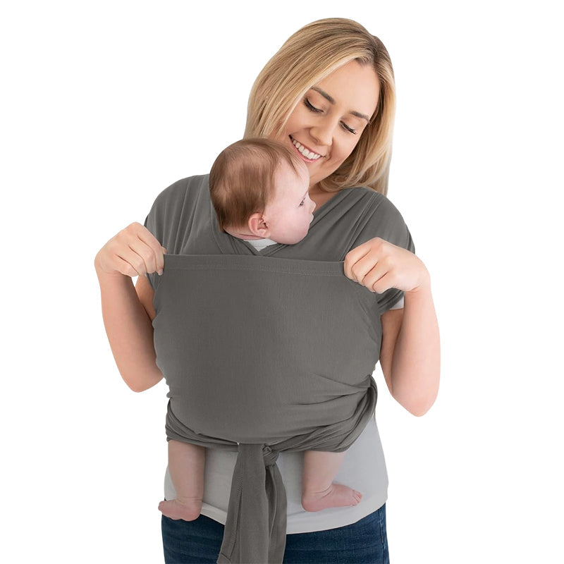Adjustable Baby Sling with Cross-Strap Design for Posture and Support