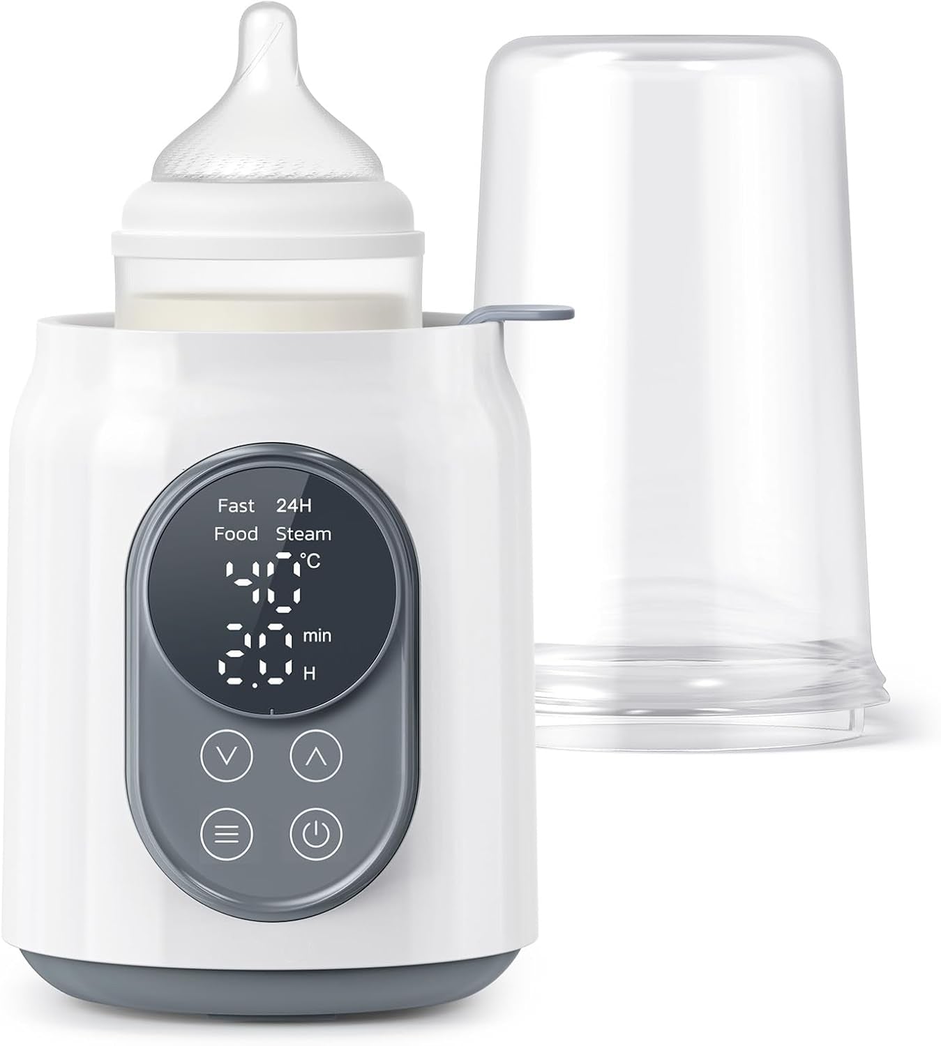 Rapid 6-in-1 Bottle Warmer with Smart Temp Control & Timer, 220V