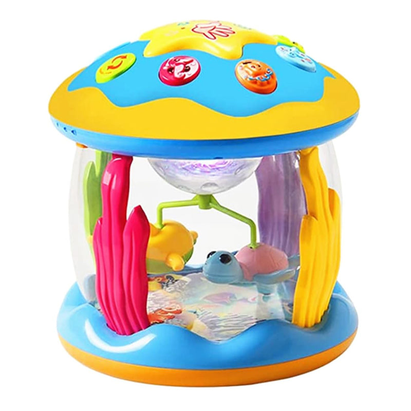 Musical Ferris Wheel Toy with Lights, Spins to Music for 0-3 Year Olds