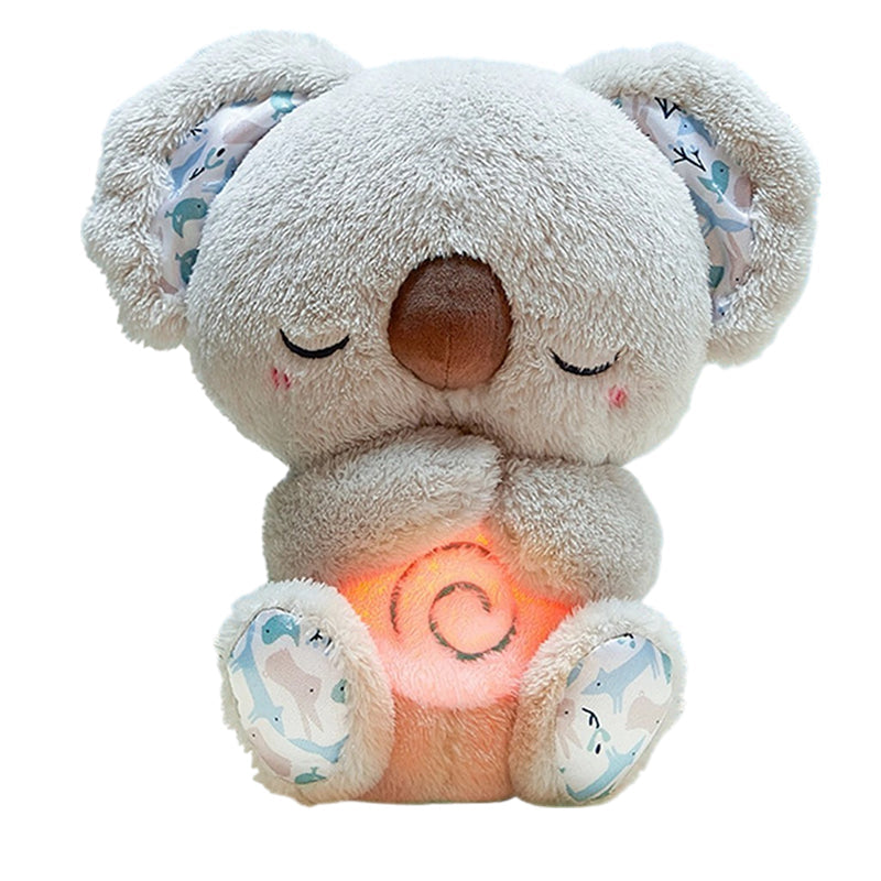 Heartbeat Koala with Breathing Motion, Sleep Companion Plush Babies