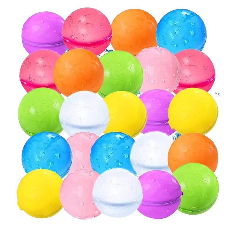 Reusable Magnetic Water Balloons Set for Kids Pool Splash Play