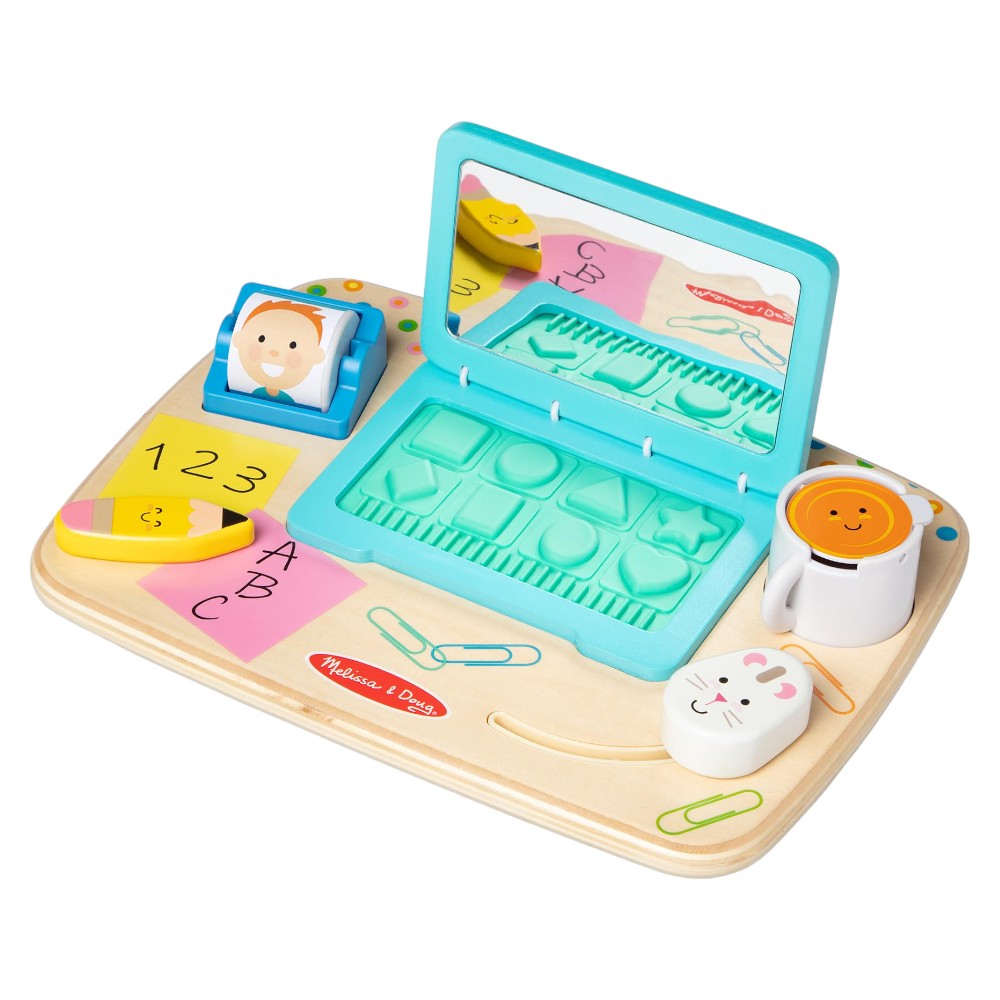 Shape Sorting Toy, Activity Board, 100 Wooden Blocks