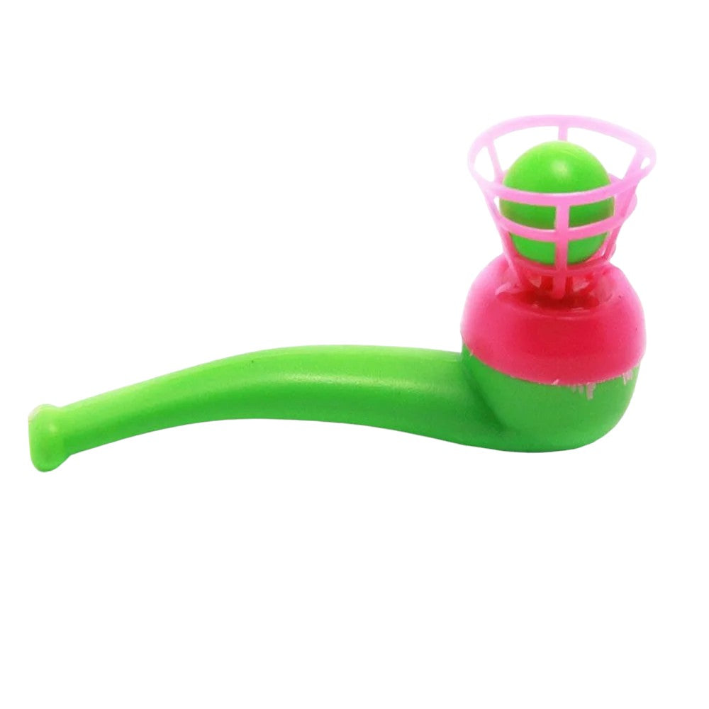 Floating Blow Pipe Ball Game Airflow Precision Challenge